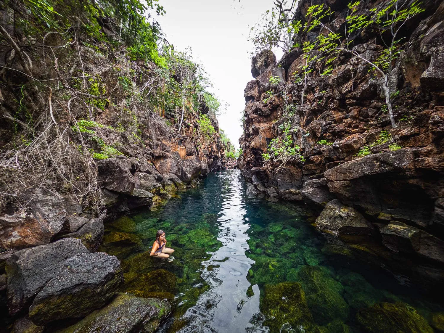 Las Grietas in Santa Cruz island - Galapagos 5 Day Itienrary