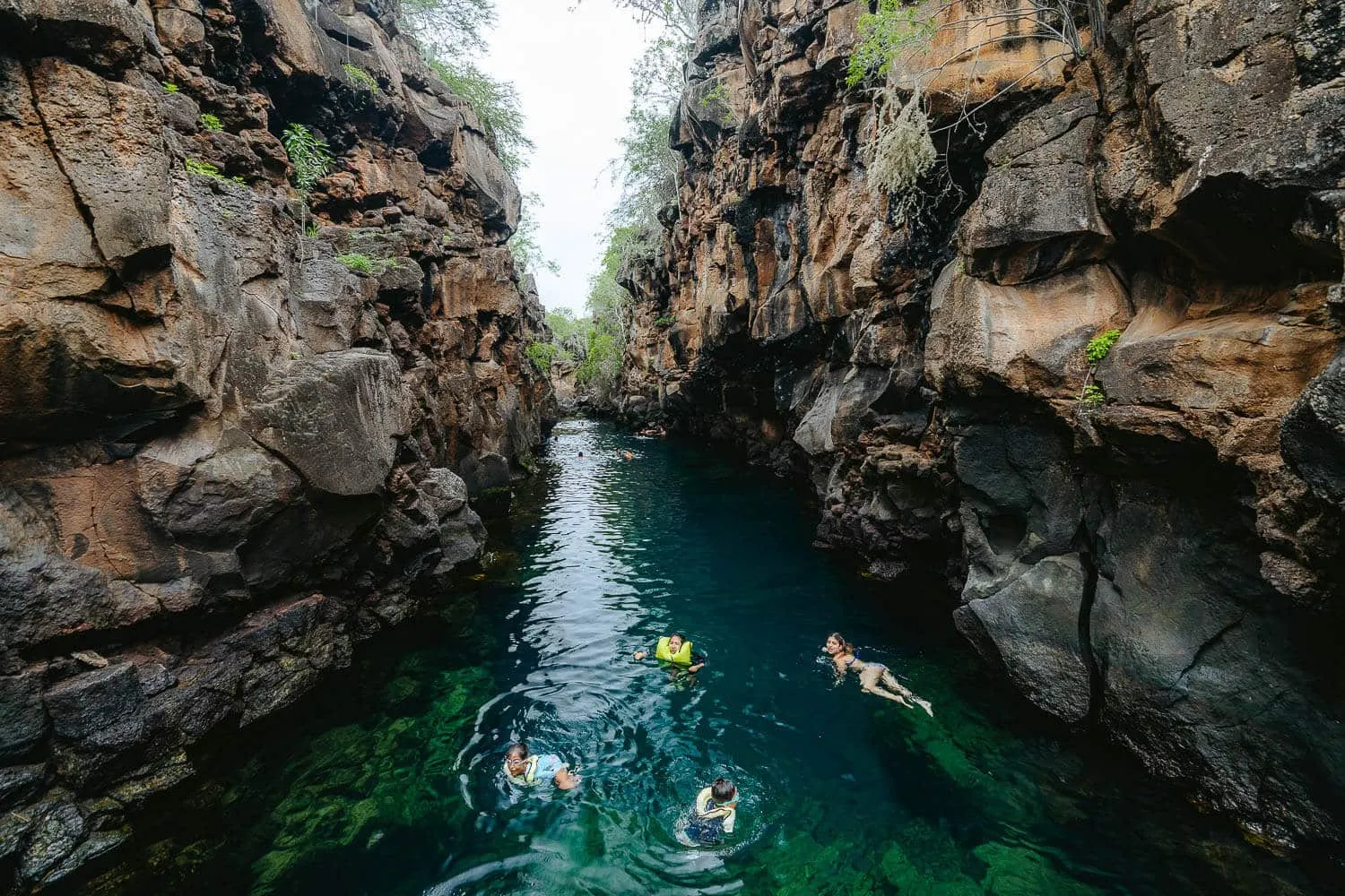 Las Grietas in Santa Cruz. - Galapagos 5 Day Itinerary