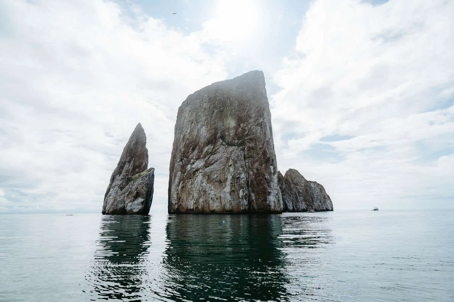 Leon Dormido Kicker Rock on the 360 Tour in San Cristobal