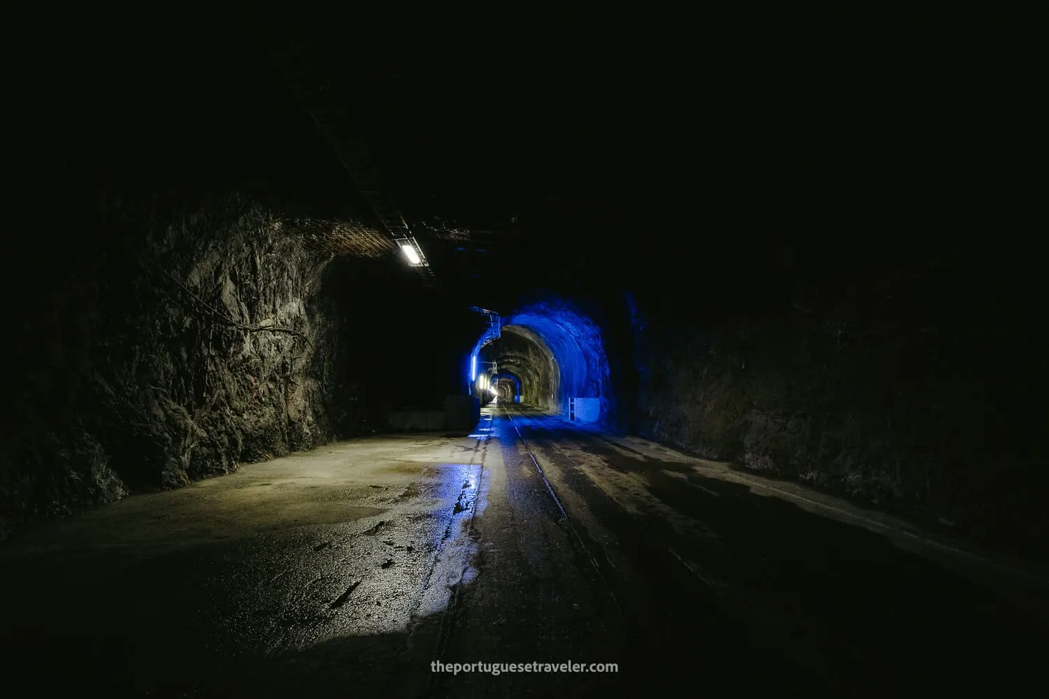 The Kraftwerksstollen Tunnel on the way to Limmerensee
