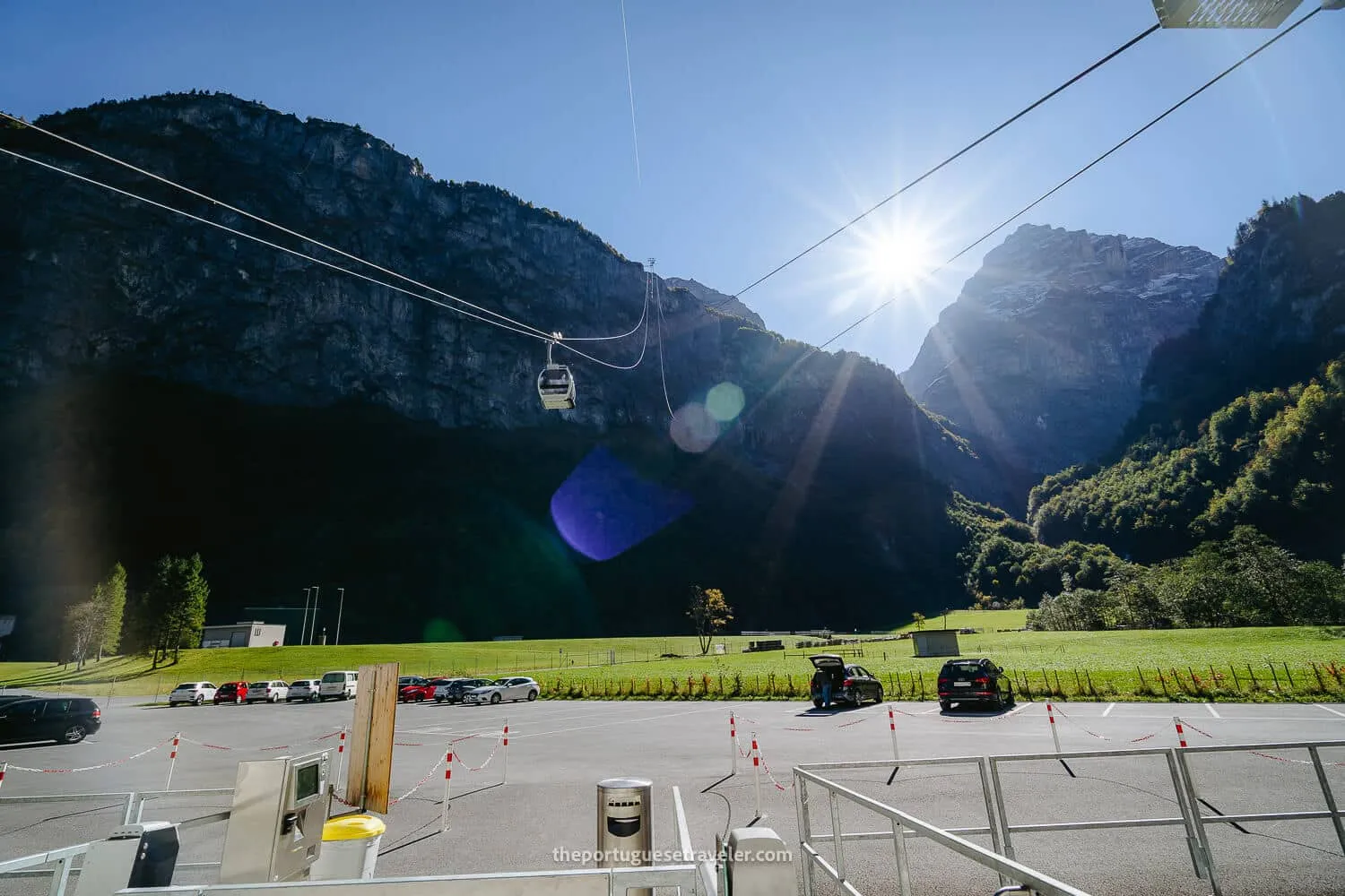 The Luftseilbahn Tierfed - Cable car station
