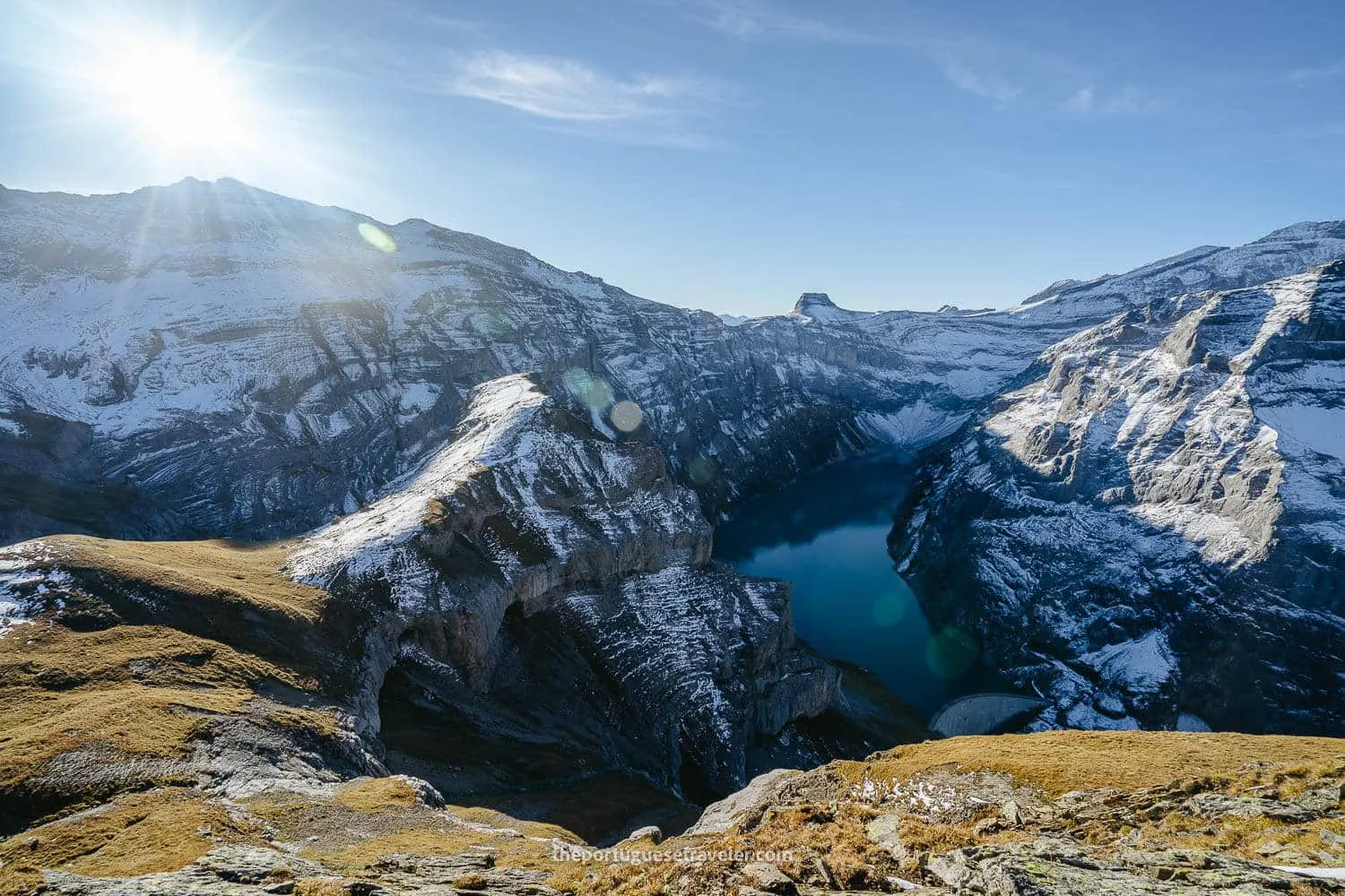 The Muttenchopf Viewopint at Sunrise