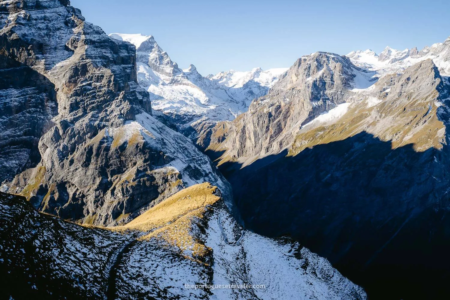 An awesome viewpoint on the way down to the cable car station