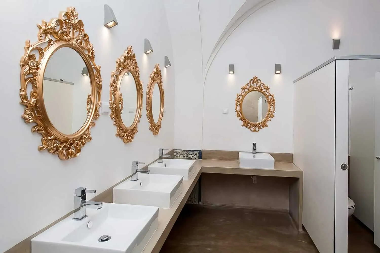 The main bathroom