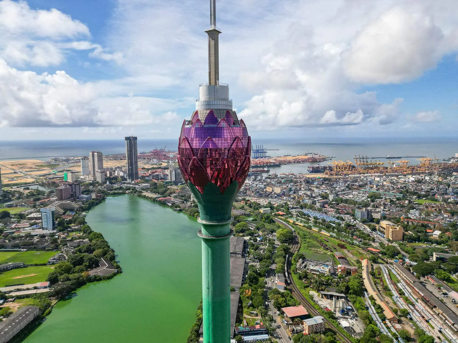 The Lotus Tower in Colombo Sri Lanka
