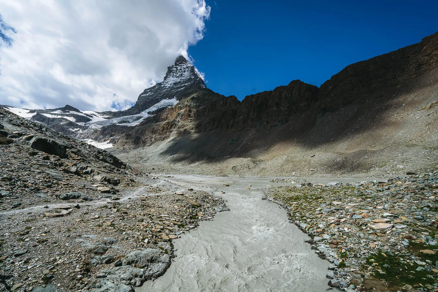 Glacier River at the Matterhorn Glacier Trail