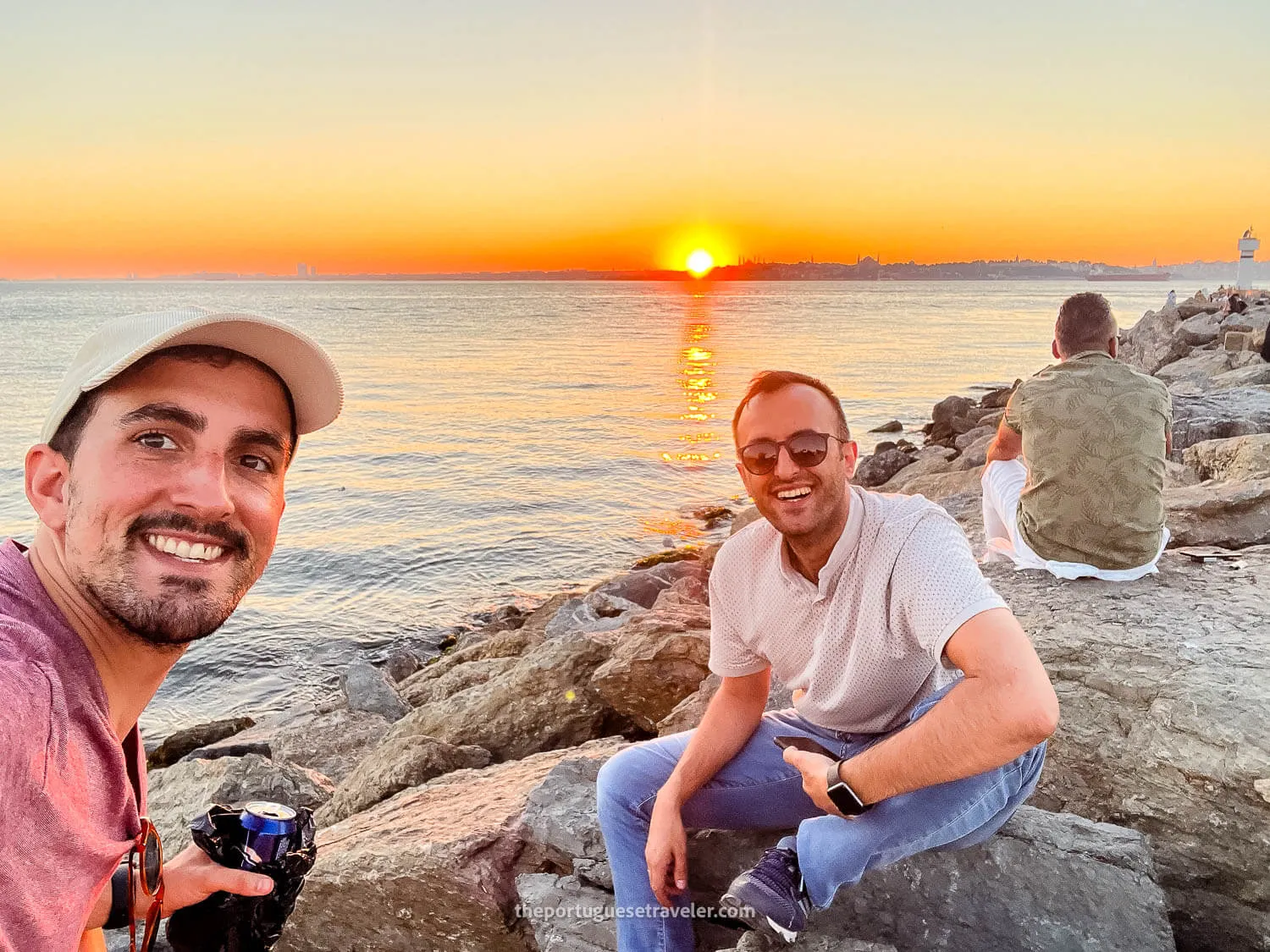 Me and Ali at sunset in Moda