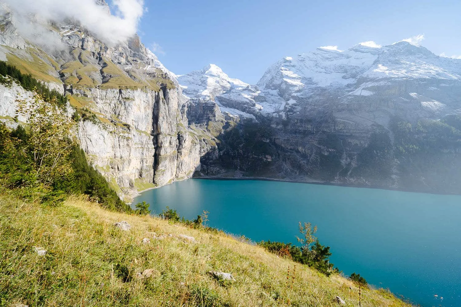 The Oeschinensee Lake