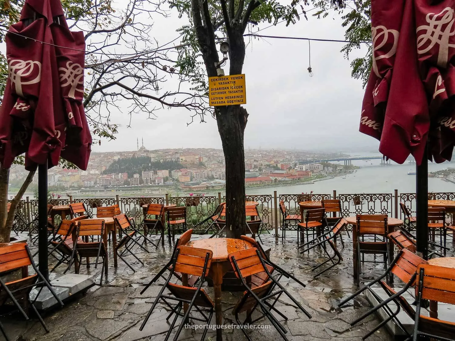 The cafe at Pierre Loti