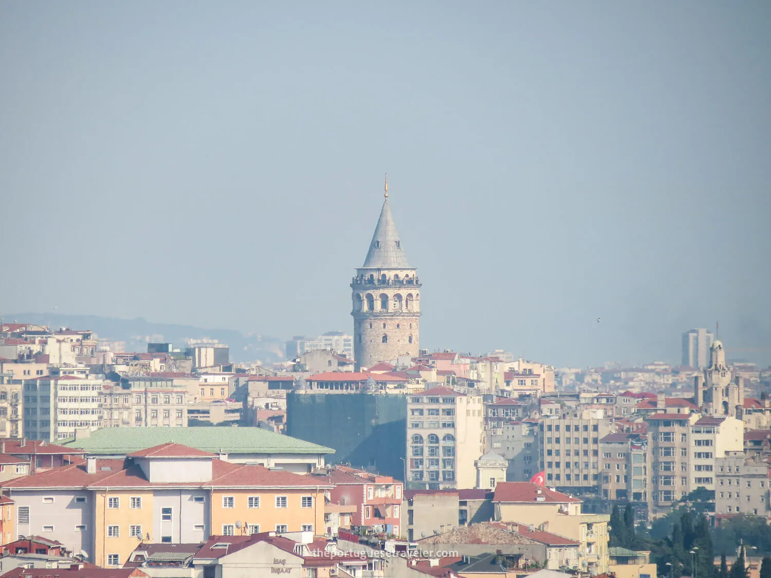 The Galata Tower seen from Pierre Loti