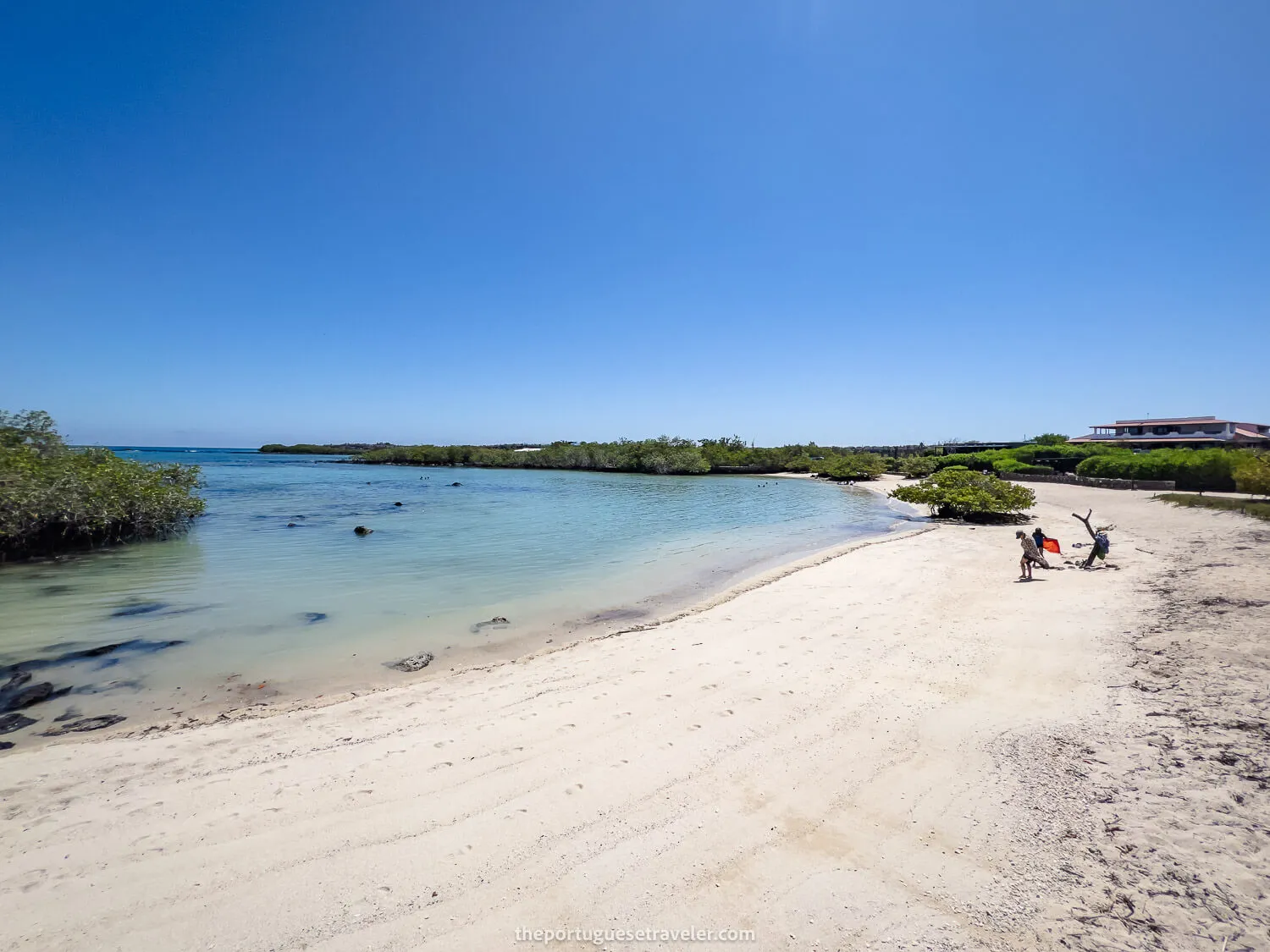 The Playa de los Alemanes in Santa Cruz Galapagos