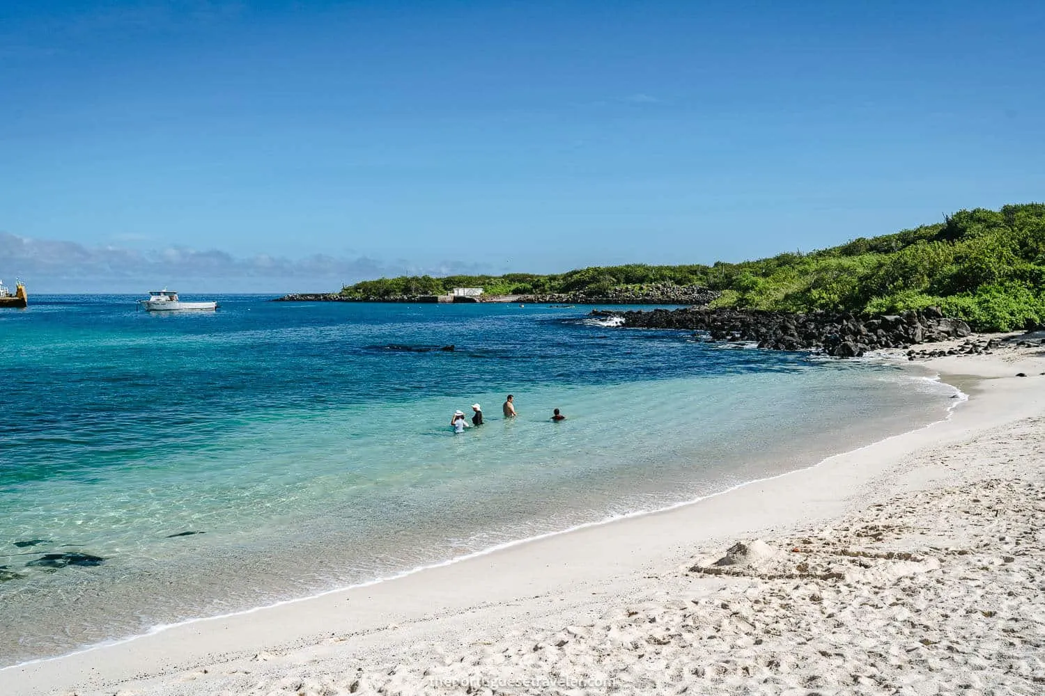 Playa Mann Beach in San Cristobal, Galapagos - Responsible Tourism in Galapagos