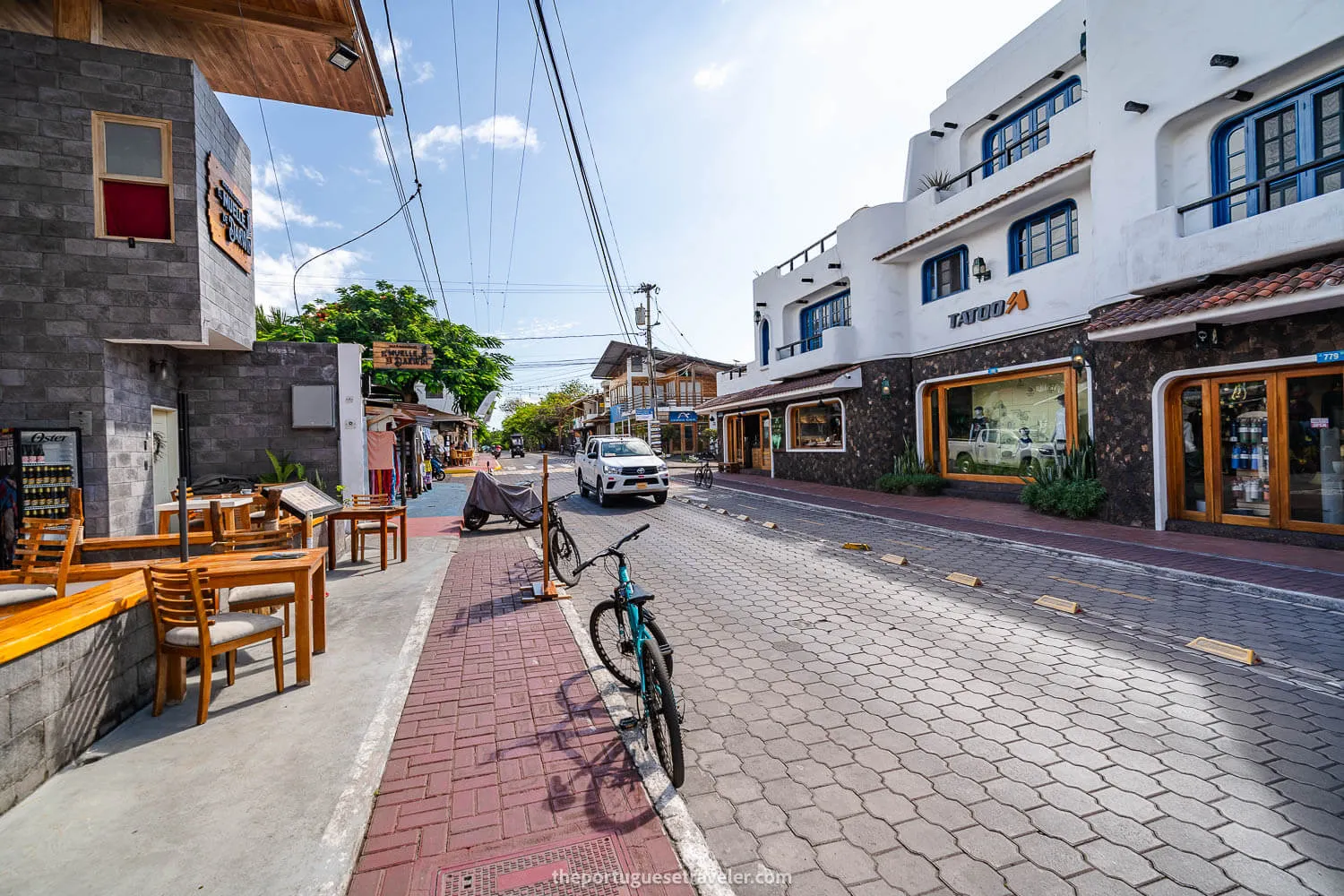 Puerto Ayora's Downtown in Santa Cruz Island - Best Sim Card for Galapagos