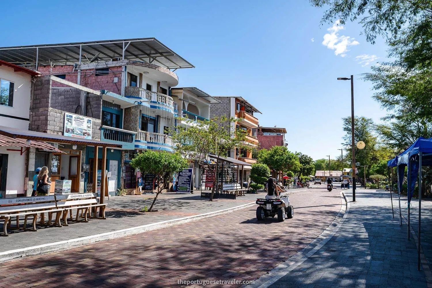 Puerto Baquerizo's Downtown - Malecón - Galapagos Travel Safety