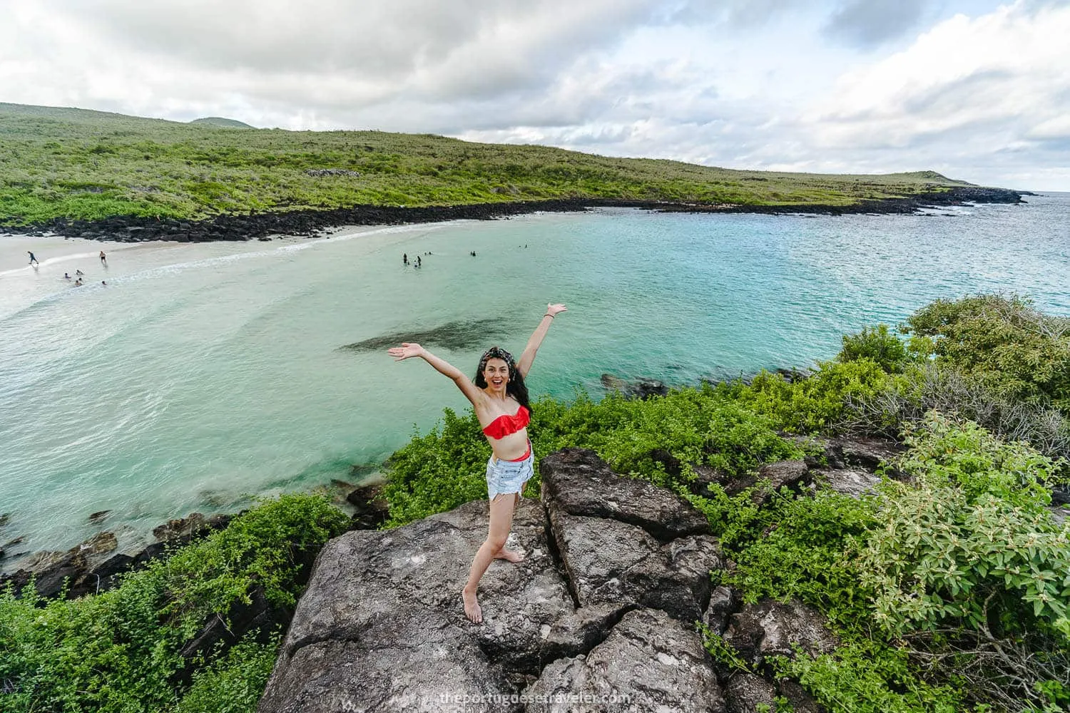 Jhoselyn in Puerto Chino's viewpoint