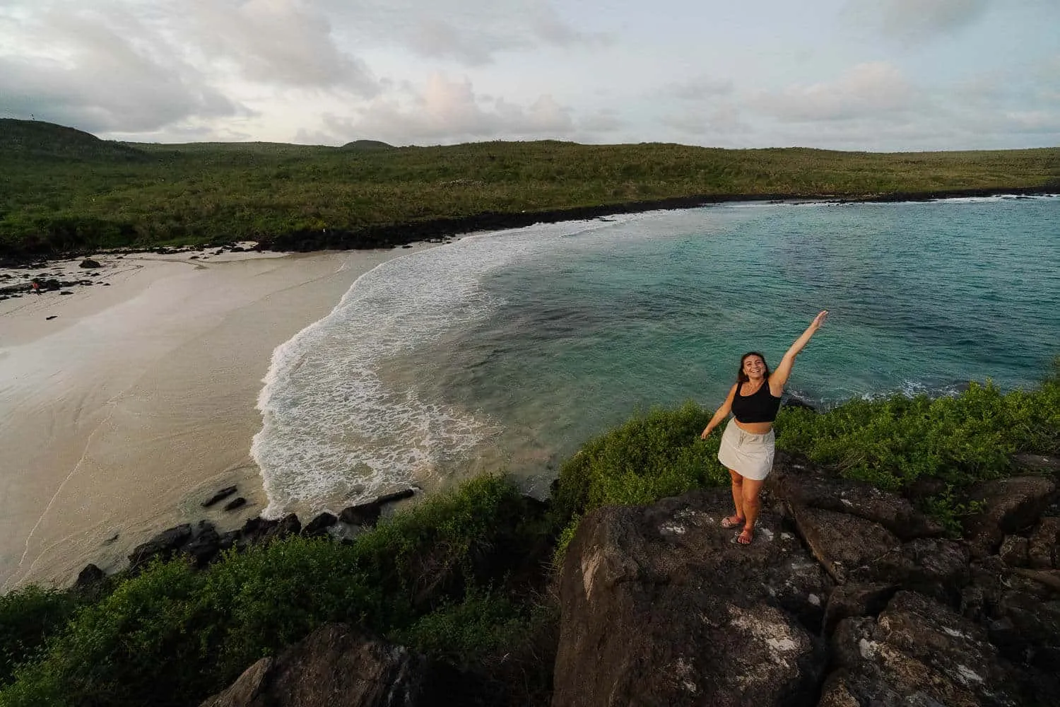 Puesta de Sol en Puerto Chino, San Cristobal, Galápagos