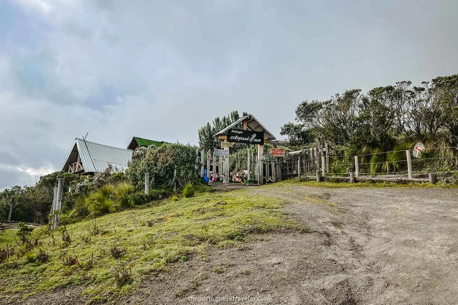 The Refuge of Cotopaxi Cara Sur