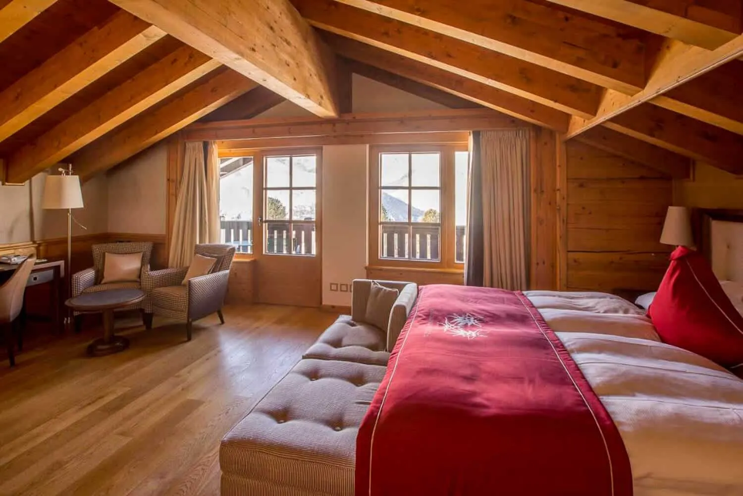 Riffelalp Ski Resort 2222m, one of the best luxury hotels in Zermatt, Switzerland