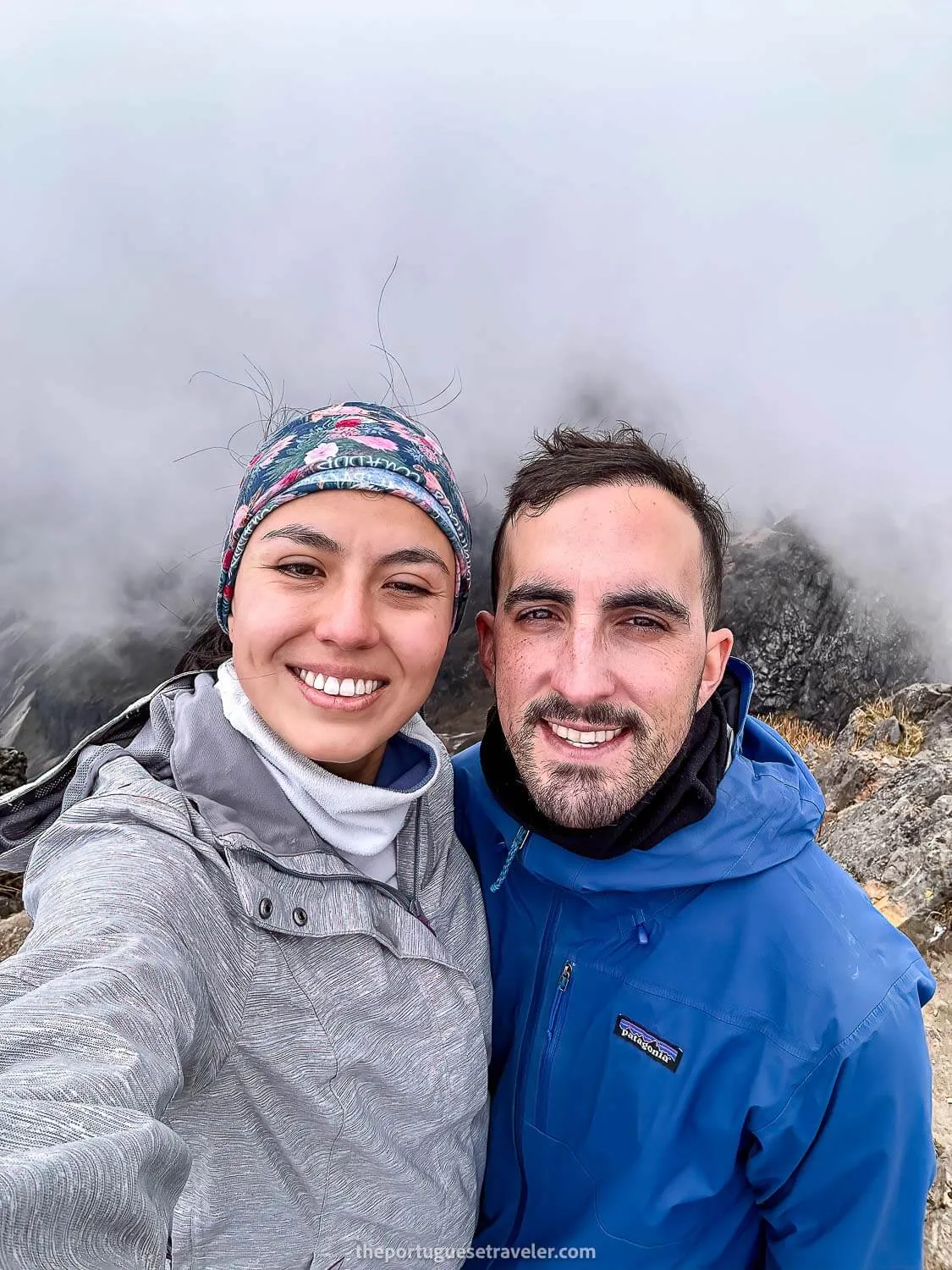 Me and Jhos at the summit of Rucu Pichincha