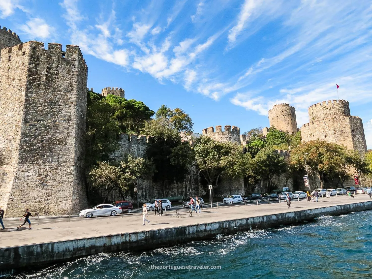 The Rumeli Hisari Fortress in the Bosphorus
