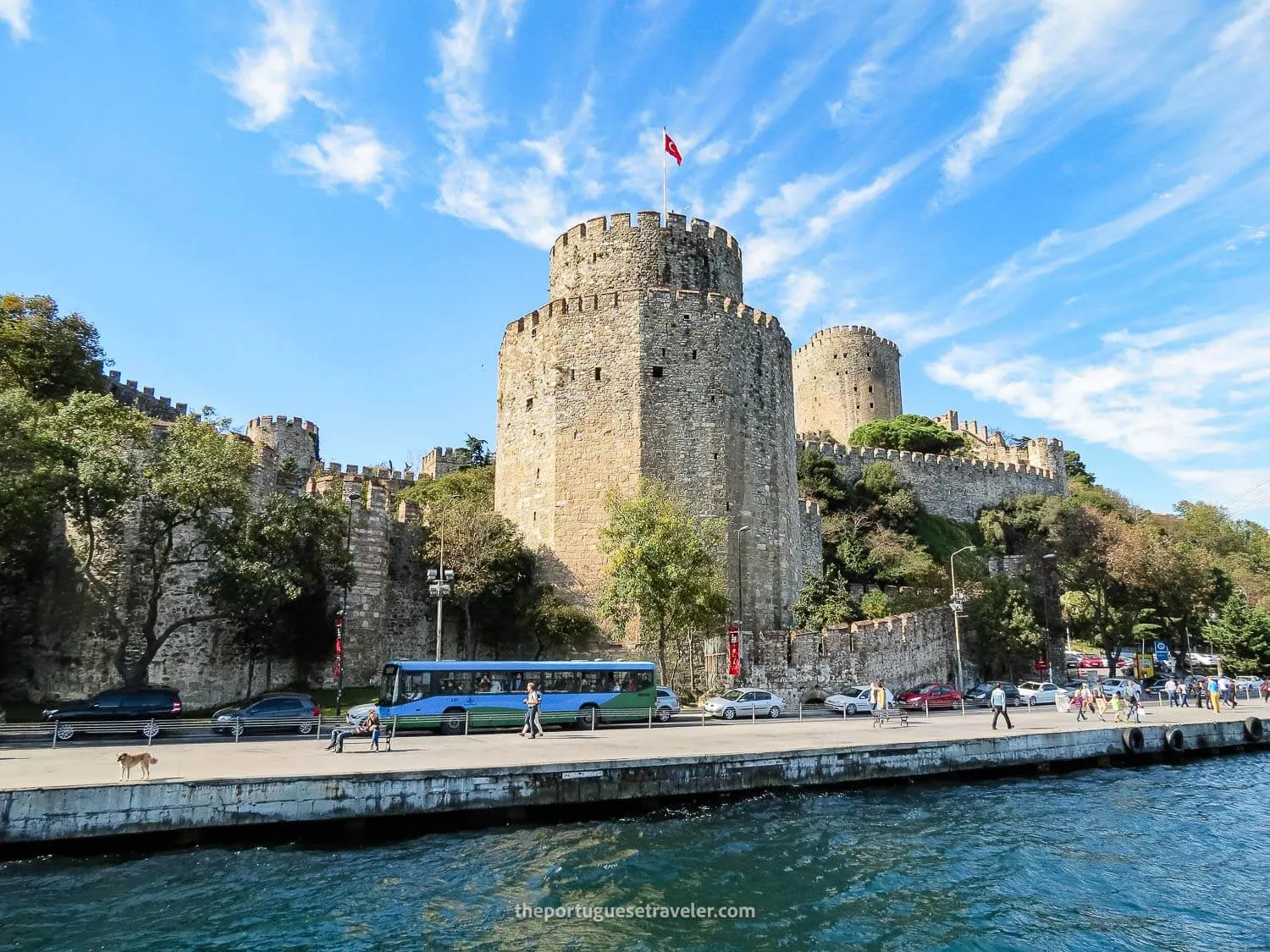 The Rumeli Hisari Fortress in the Bosphorus