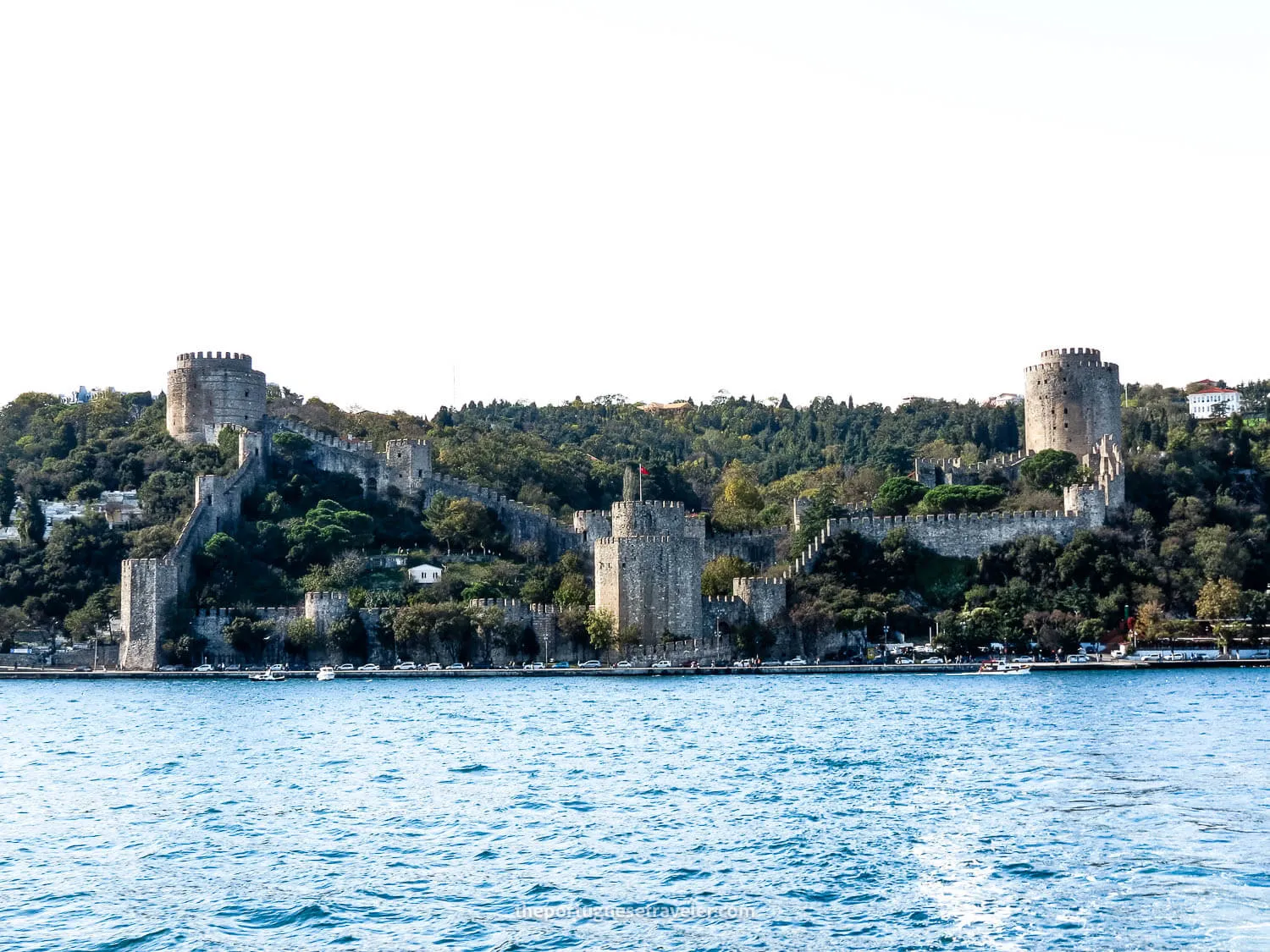 The Rumeli Hisari Fortress in the Bosphorus