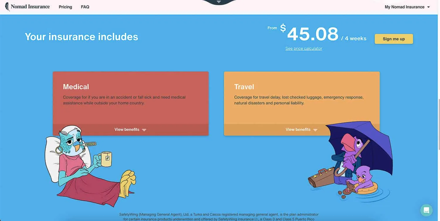 What is covered in this Travel Medical Insurance