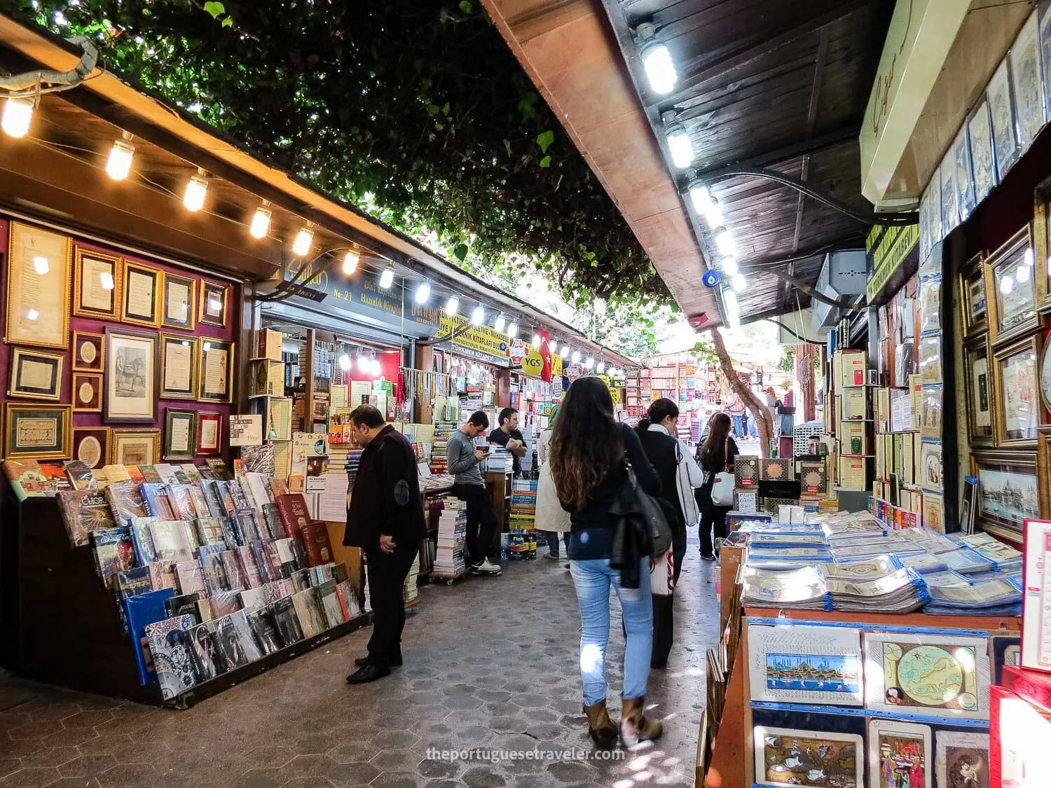 The Book Bazaar in Istanbul