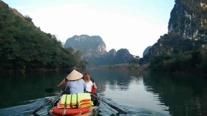 Scenic Ninh Binh rice fields boat tours