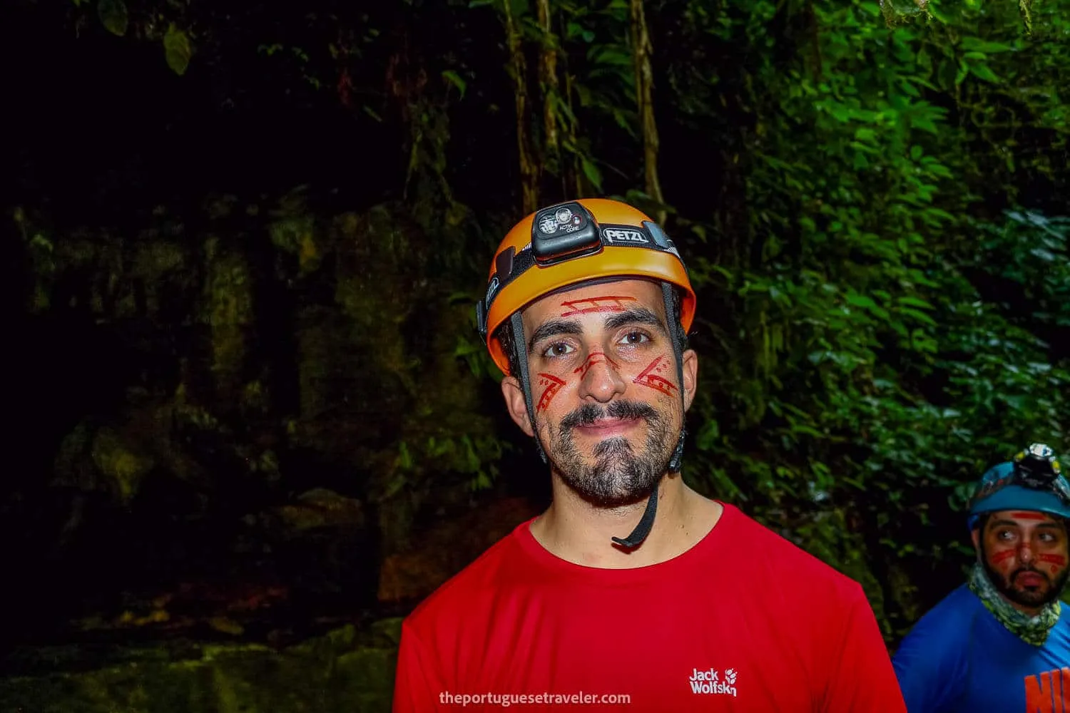 Me before entering the cave