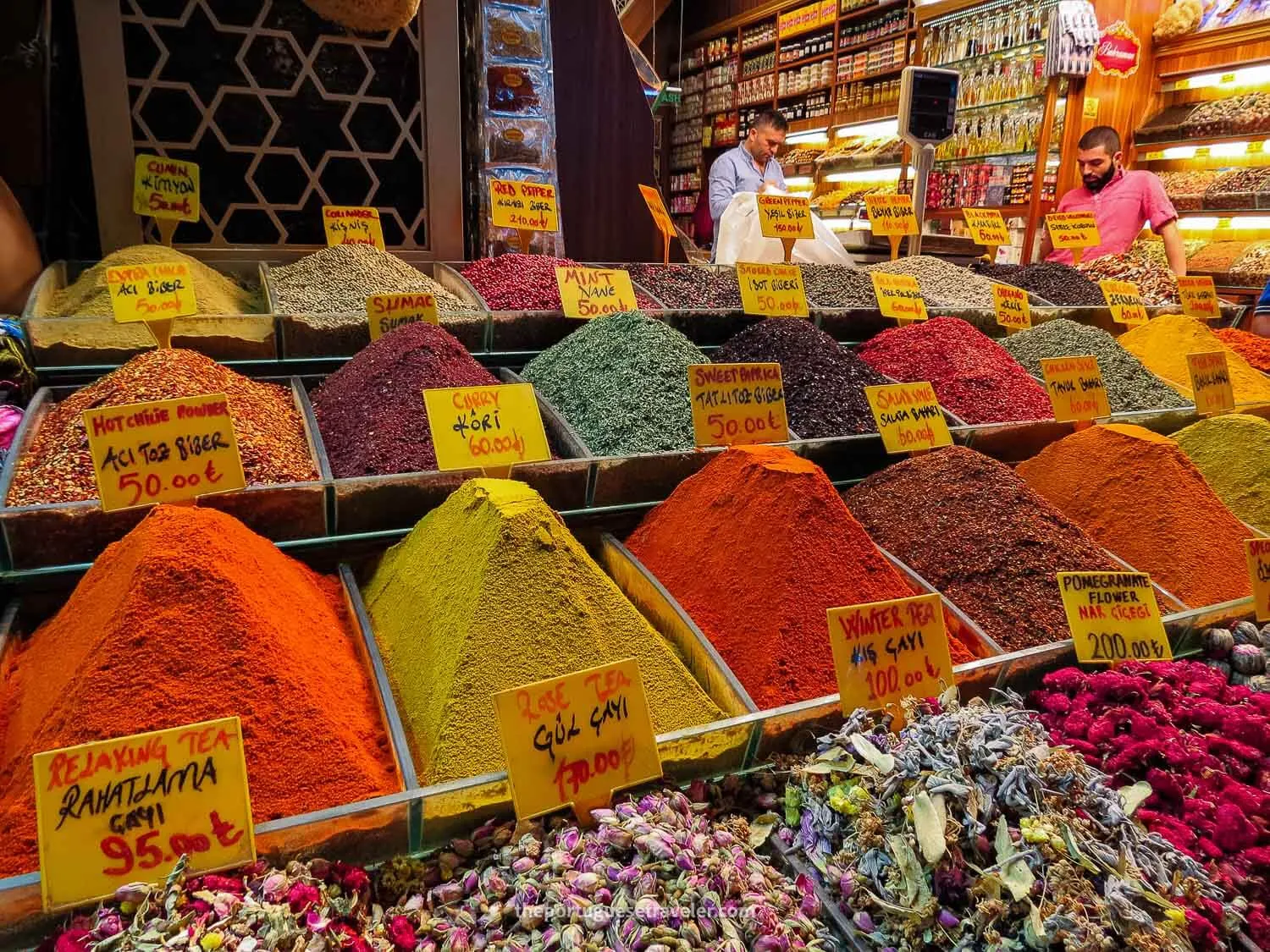 The Spice Bazaar in Istanbul