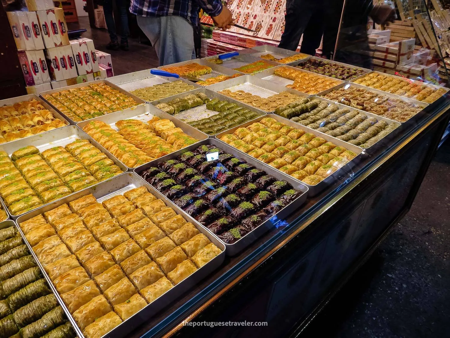 Baklava at the Spice Bazar