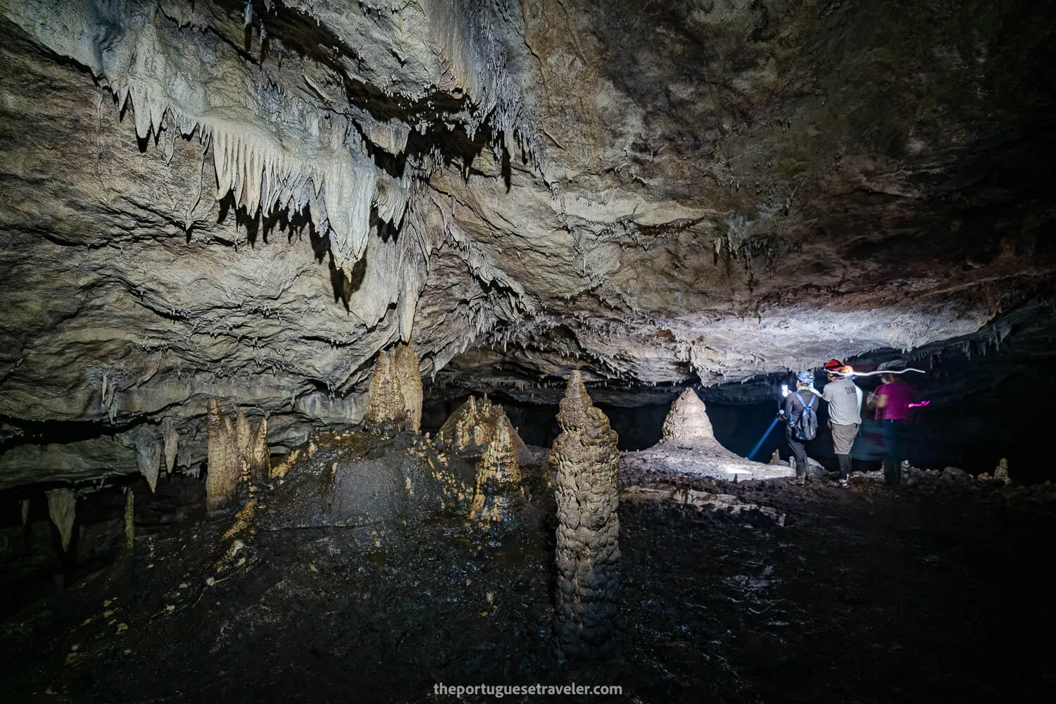 More stalactites and stalagmites