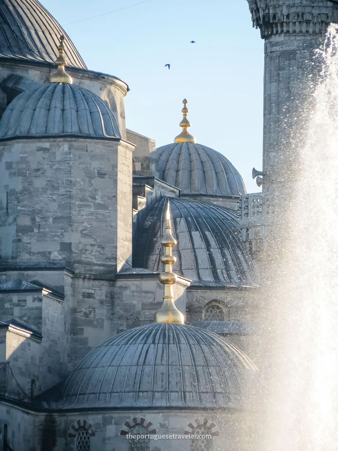 The roof of Sultanahmet Mosque