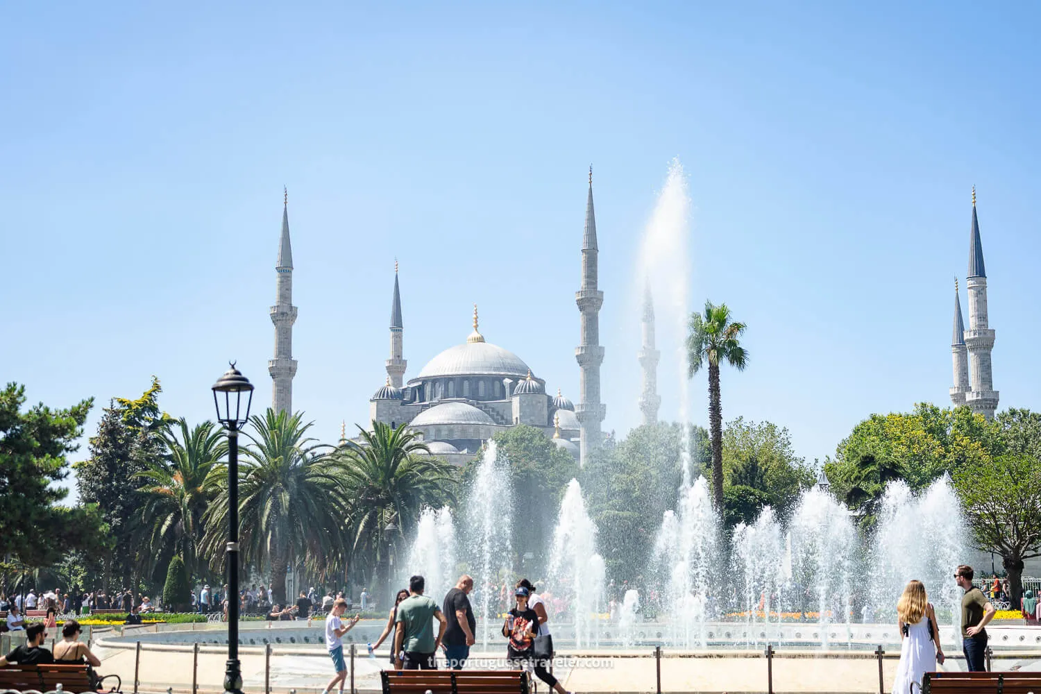 The Blue Mosque in Istanbul