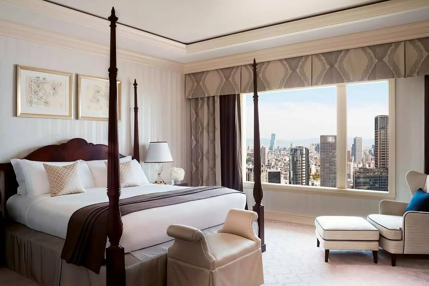 The Ritz-Carlton Hotel, one of the best luxury hotels in Osaka