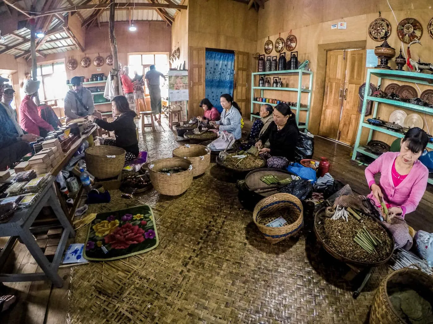 Tobacco Store in Inle Lake, Myanmar