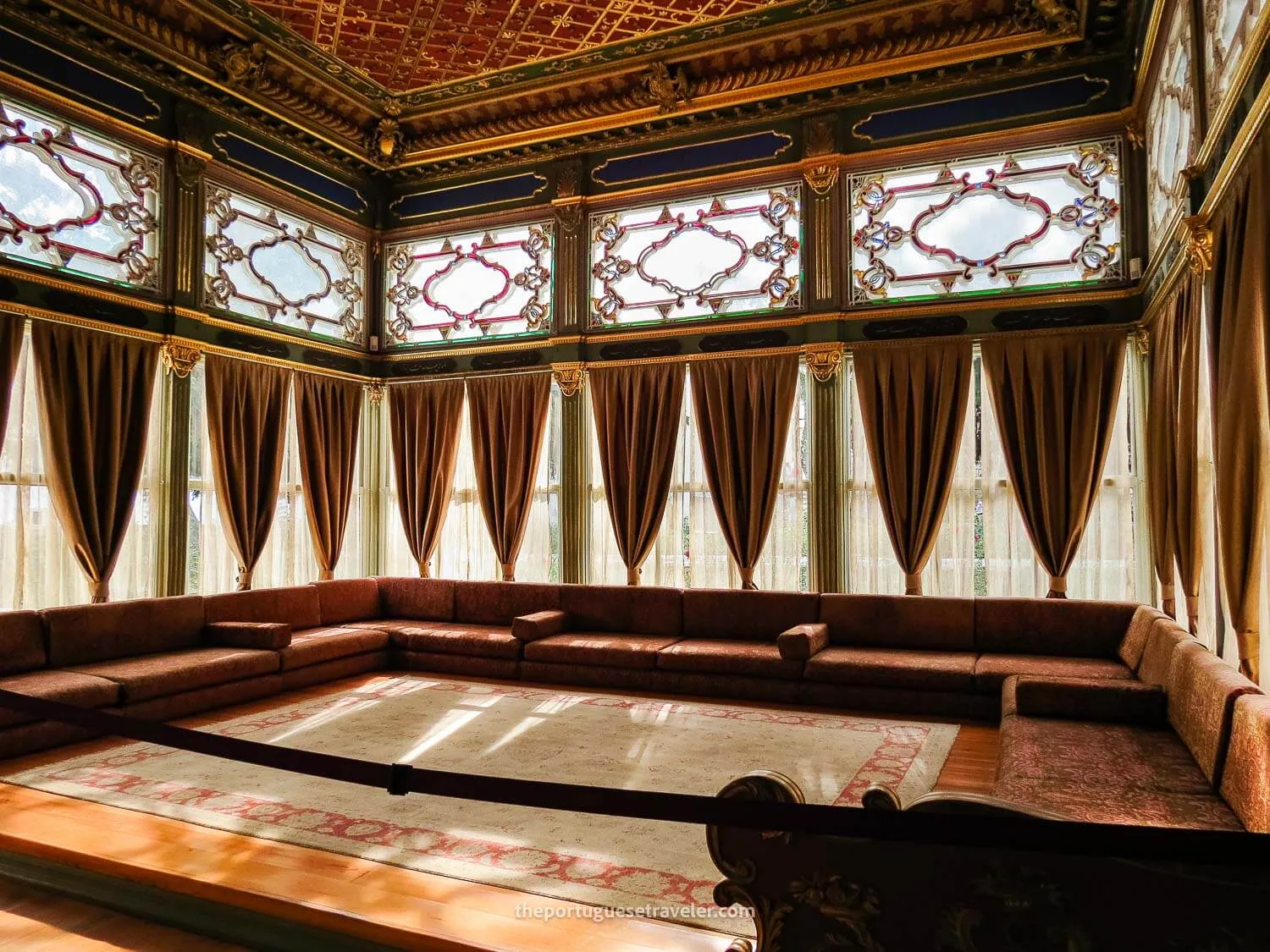 The interior of Topkapi Palace