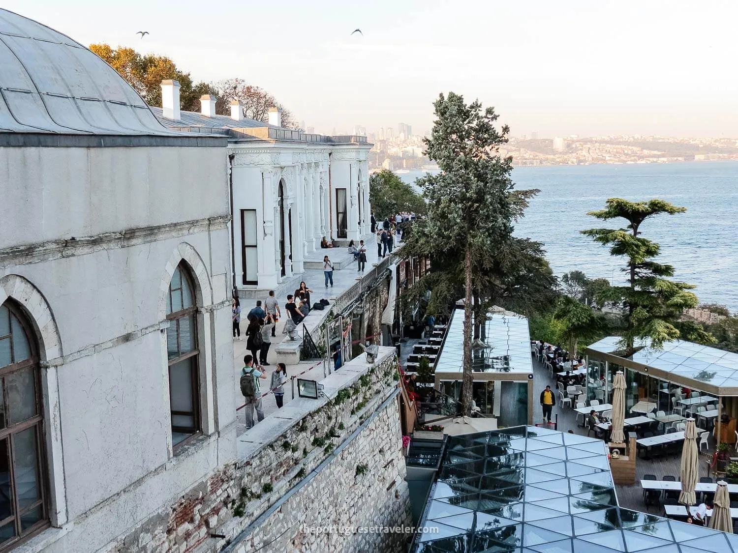 The restaurant of Topkapi Palace