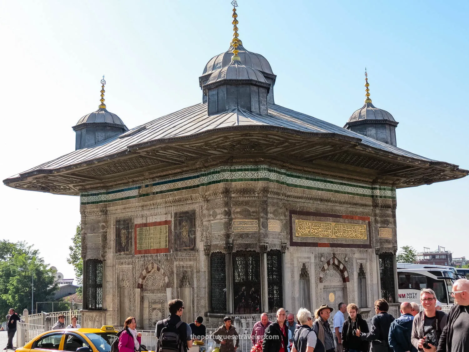 The Fountain of Ahmed III at the entrance of Topkapi Palace