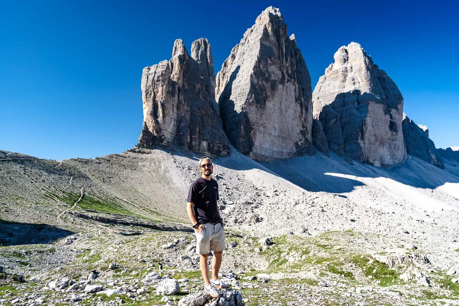 Me and the Tre Cime di Lavaredo