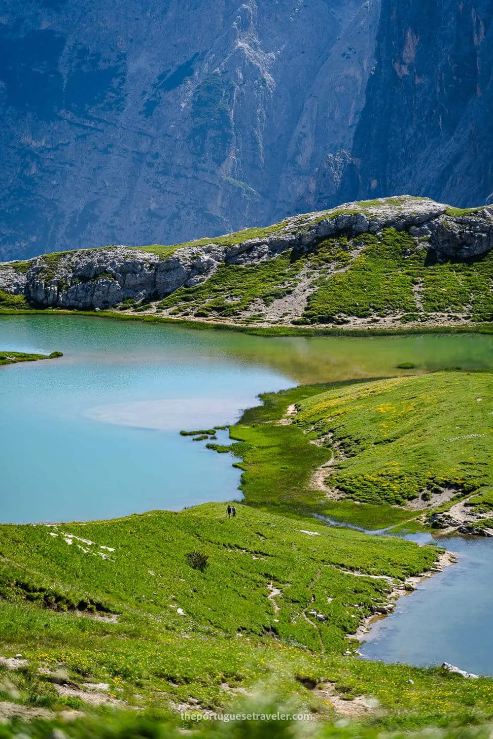 The lakes at Tre Cime di Lavaredo