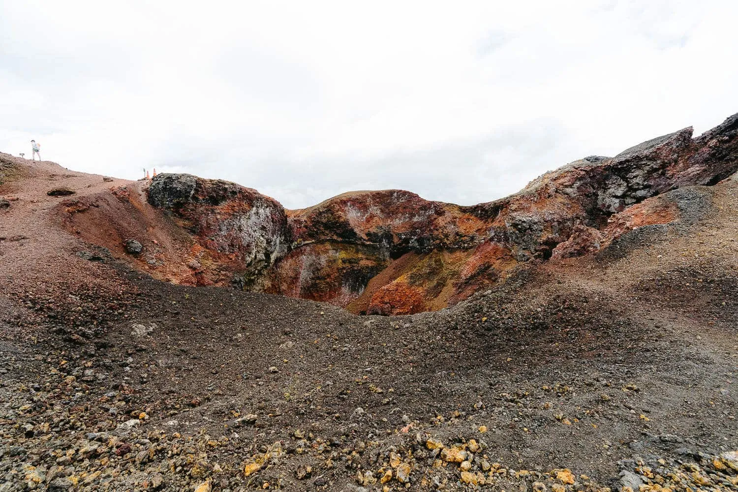 The arrival to Chico Volcano