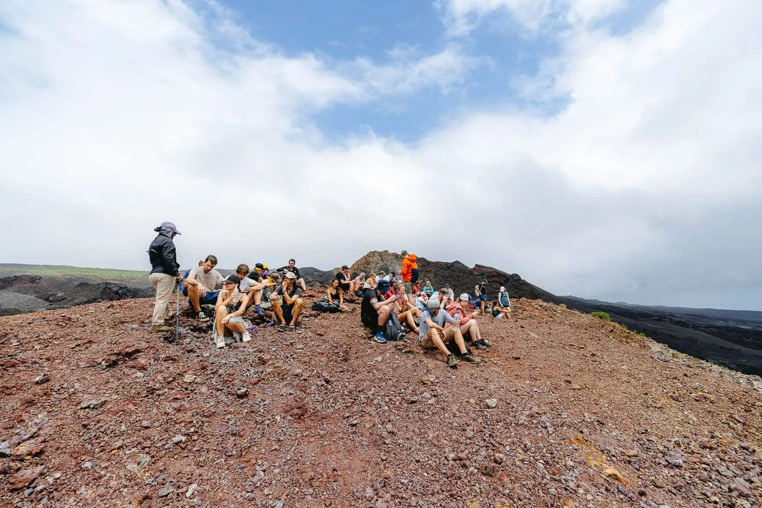 Our group at the viewpoint