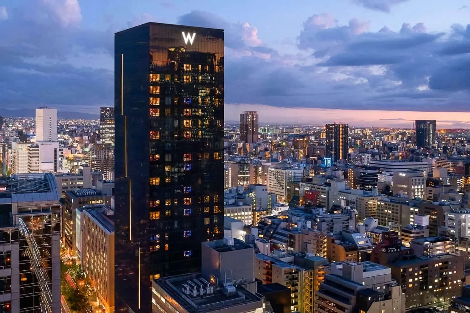 W Osaka Hotel, one of the best luxury hotels in Osaka, Japan