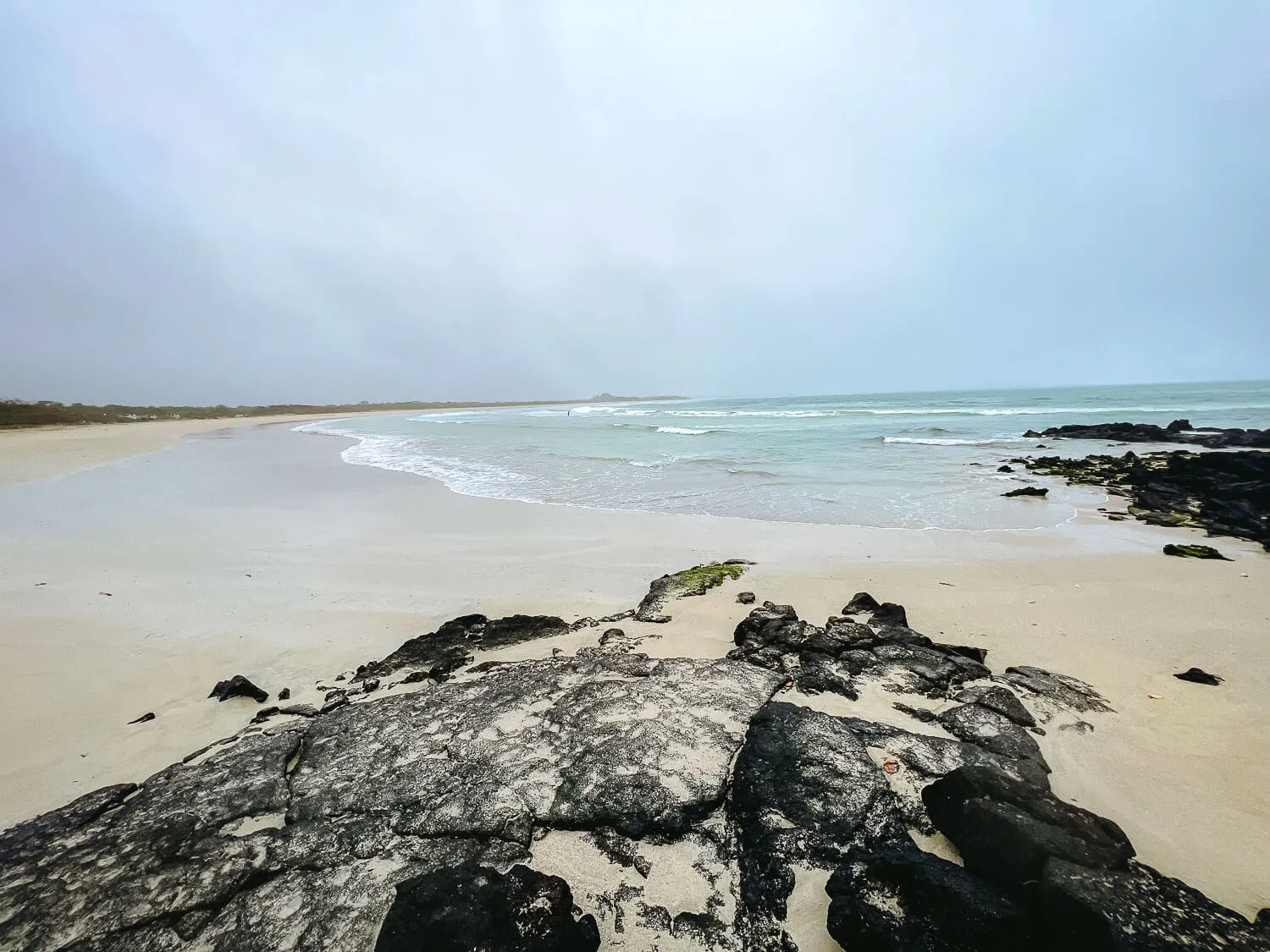 Playita beach next to the entrance to Humedales park