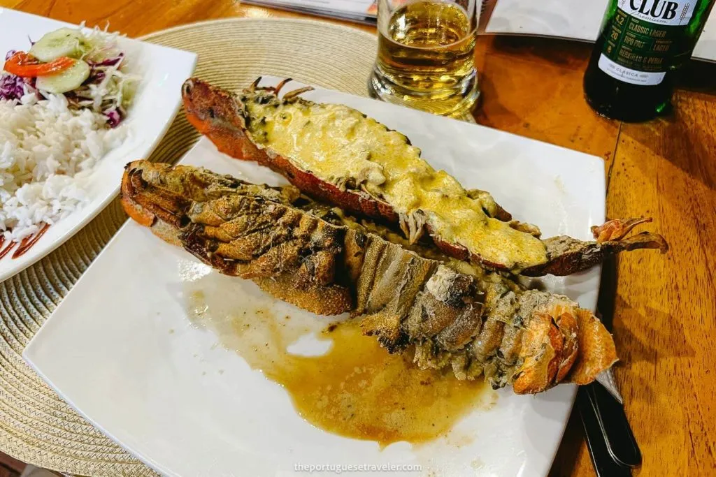 Delicious Seafood in Santa Cruz, eating in Galapagos Islands on a budget - budgeting, one of the things to know before visiting the Galapagos Islands