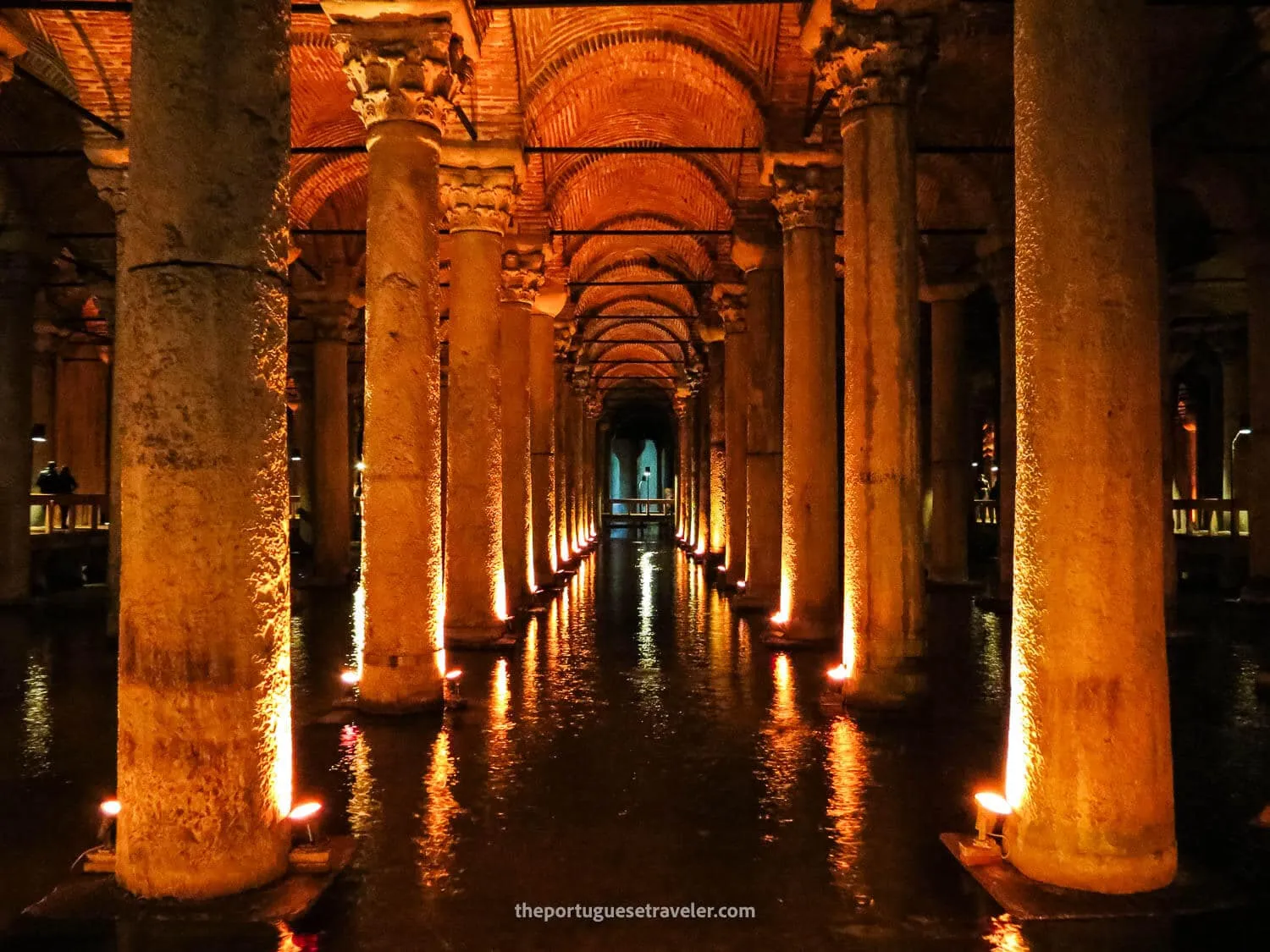 Yerebatan Sarayi or Basillica Cistern in Istanbul