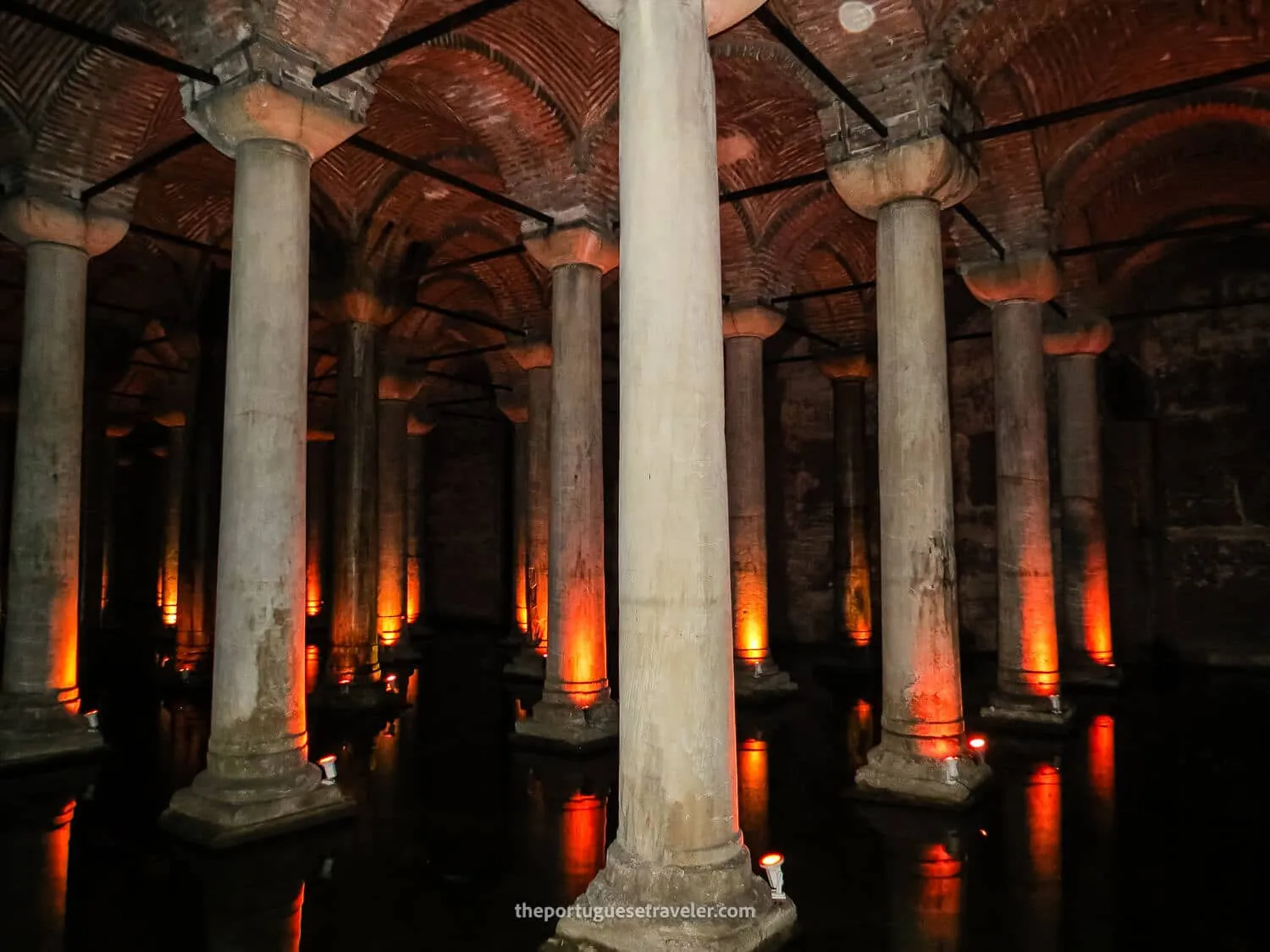 Yerebatan Sarayi or Basillica Cistern in Istanbul